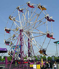 Midway Carnival Ride at the Oceana County Fair